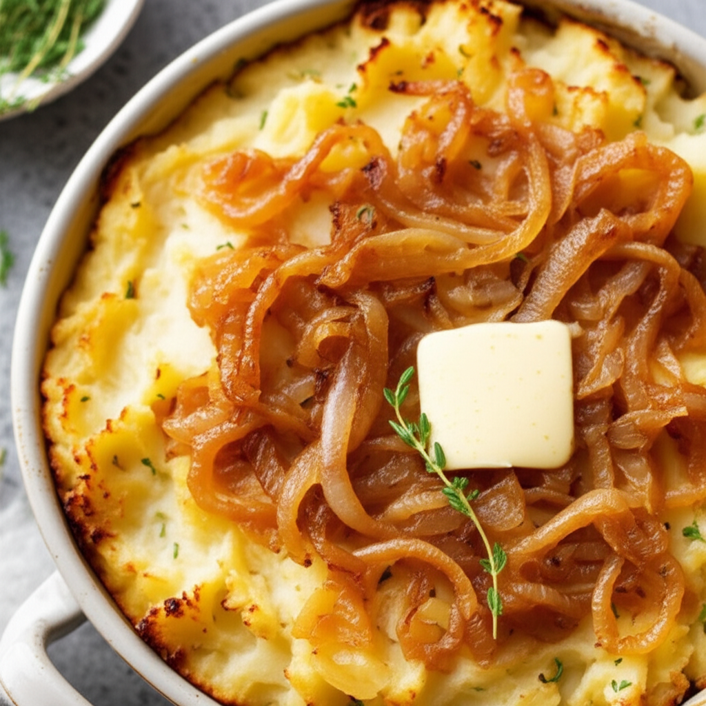 A Vegetarian Finnish Mashed Potato Casserole image