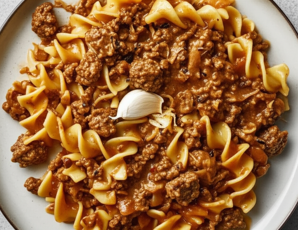 Beefy Noodles Hamburger Helper Copycat image