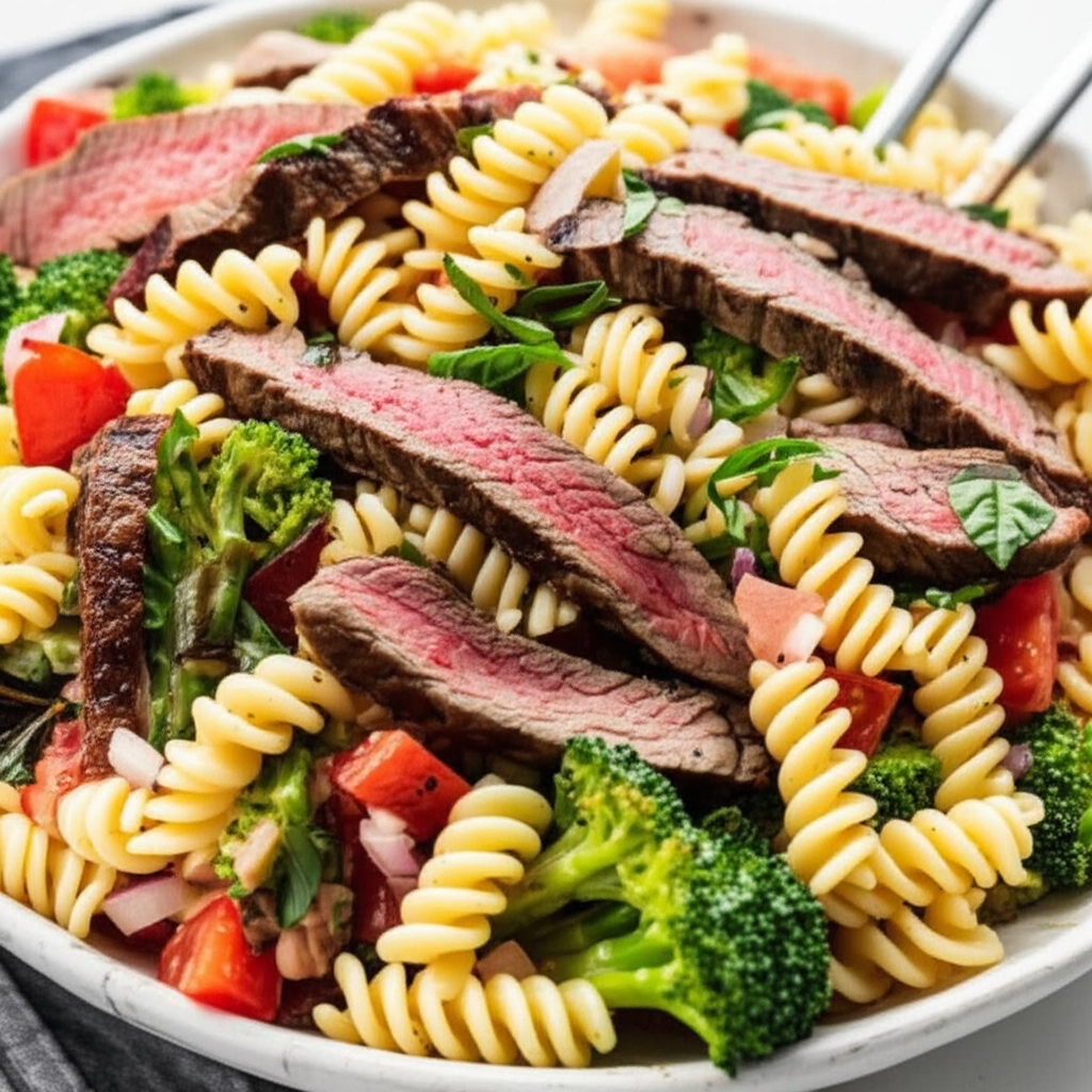 Beefy Pasta Salad image