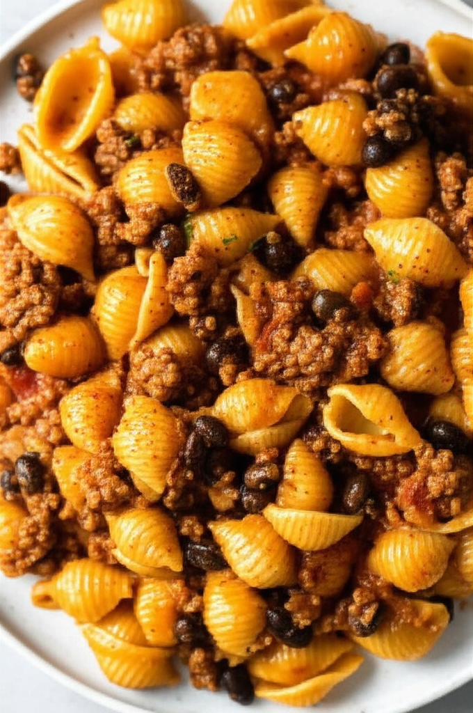 Beefy Shell Cheese image