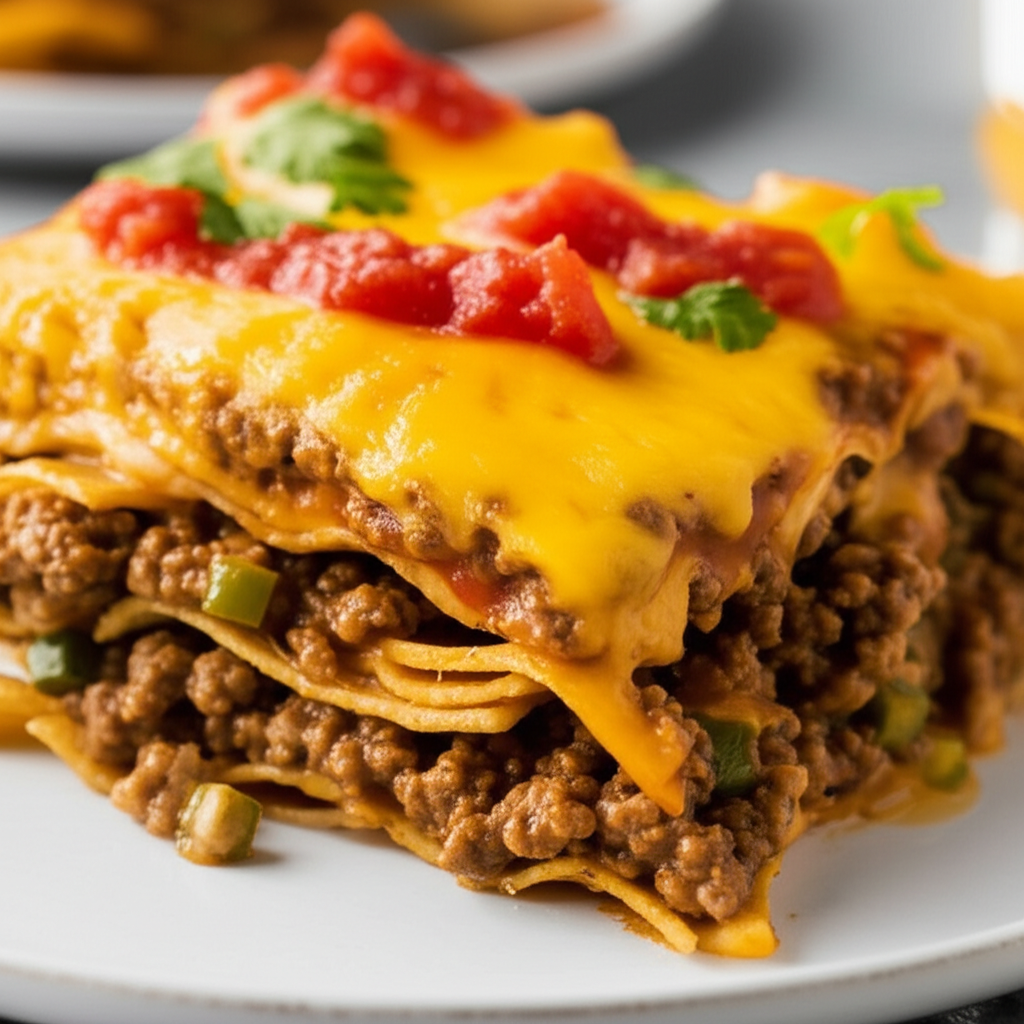 Beefy Tortilla Casserole image