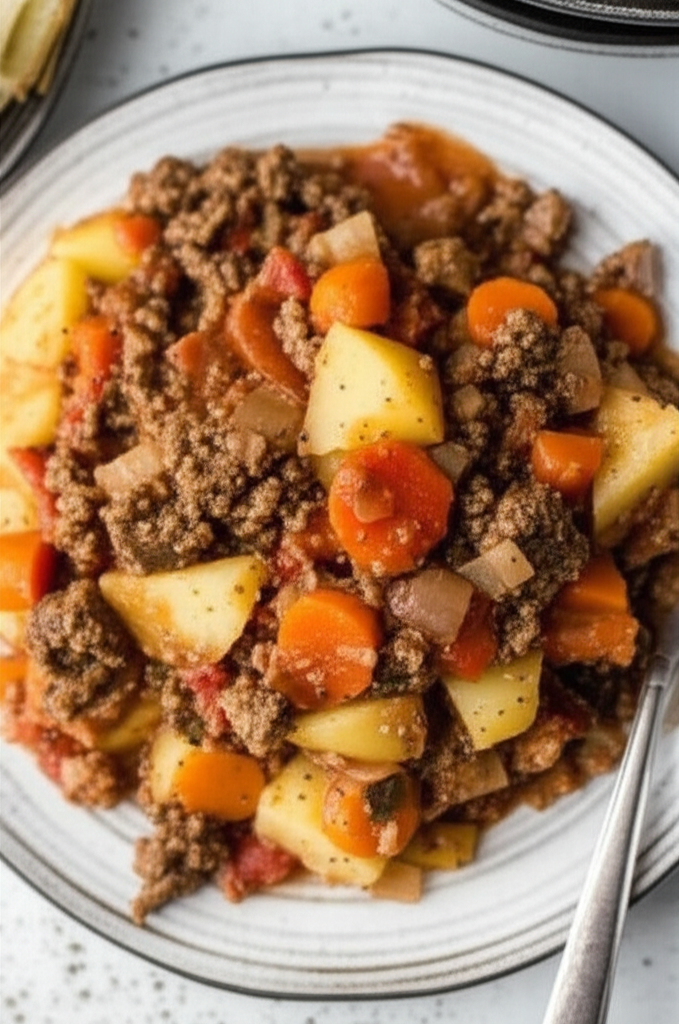 Beefy Vegetable Casserole image