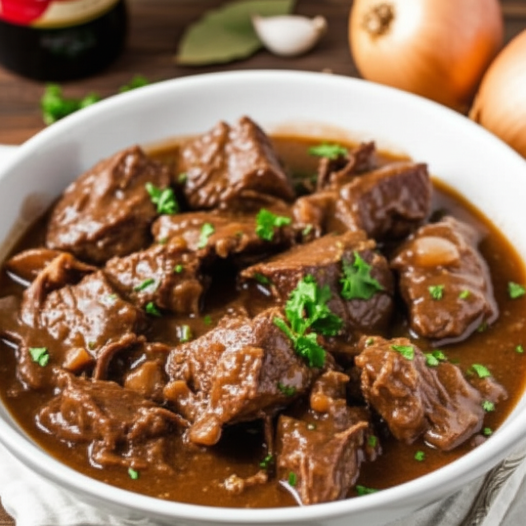 Beer And Beef Crock Pot image