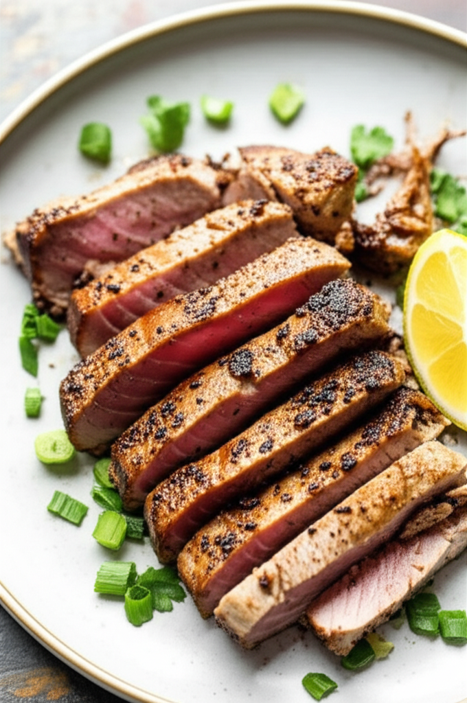 Beer And Orange Marinated Tuna Steaks image