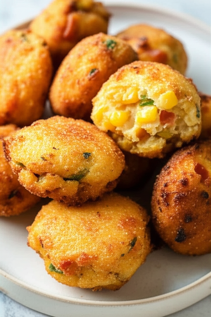Beer And Tomato Hush Puppies image