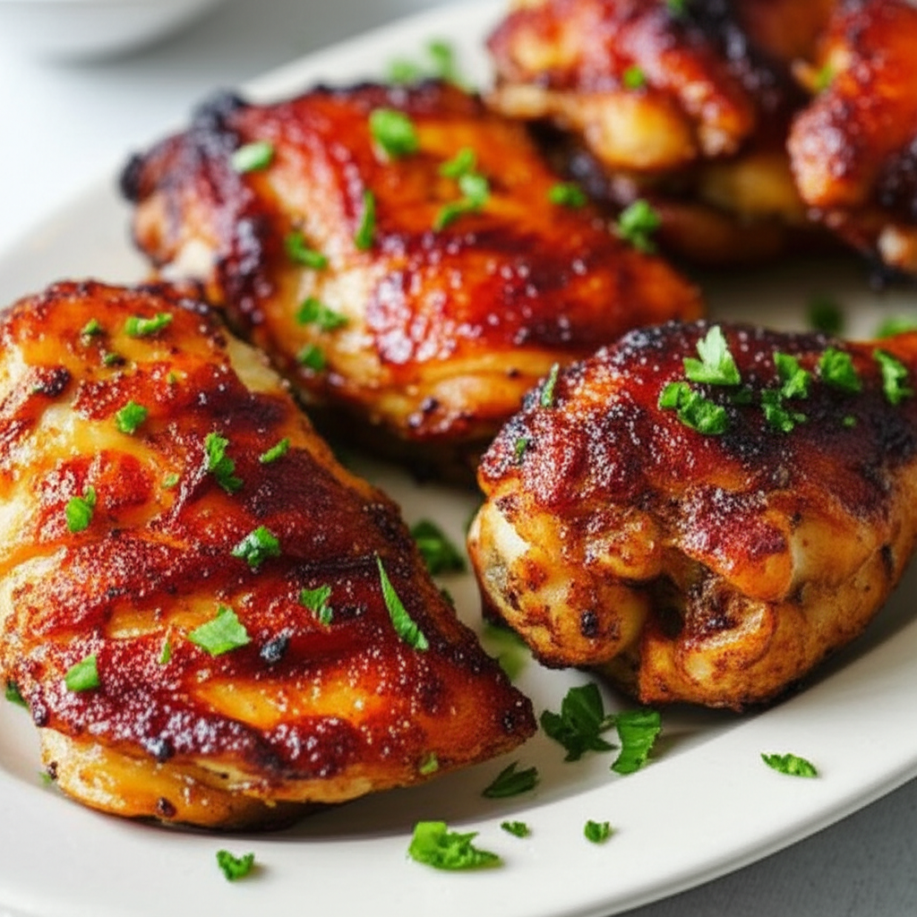 Beer Basted Chicken Quarters image