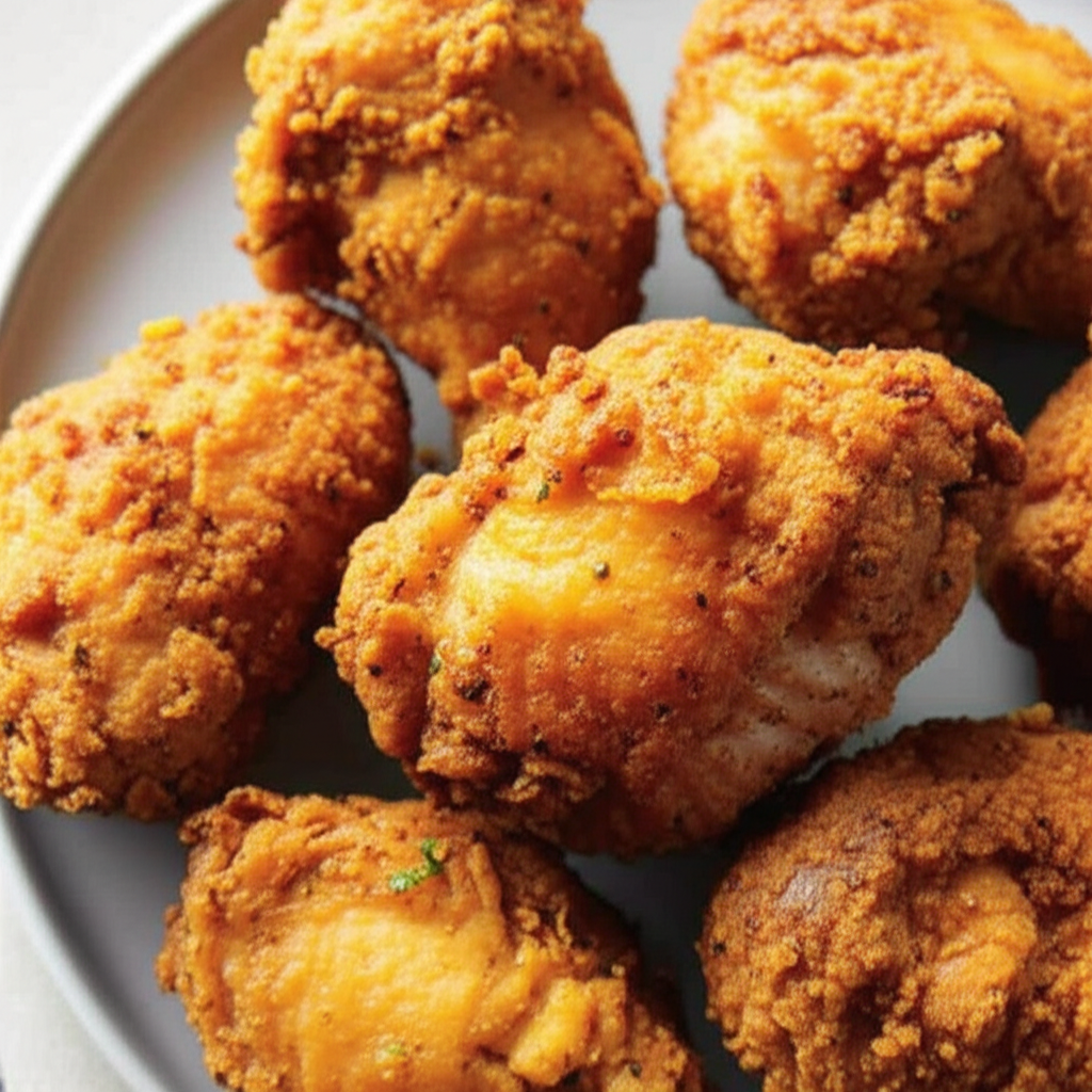 Beer Batter Fried Chicken image