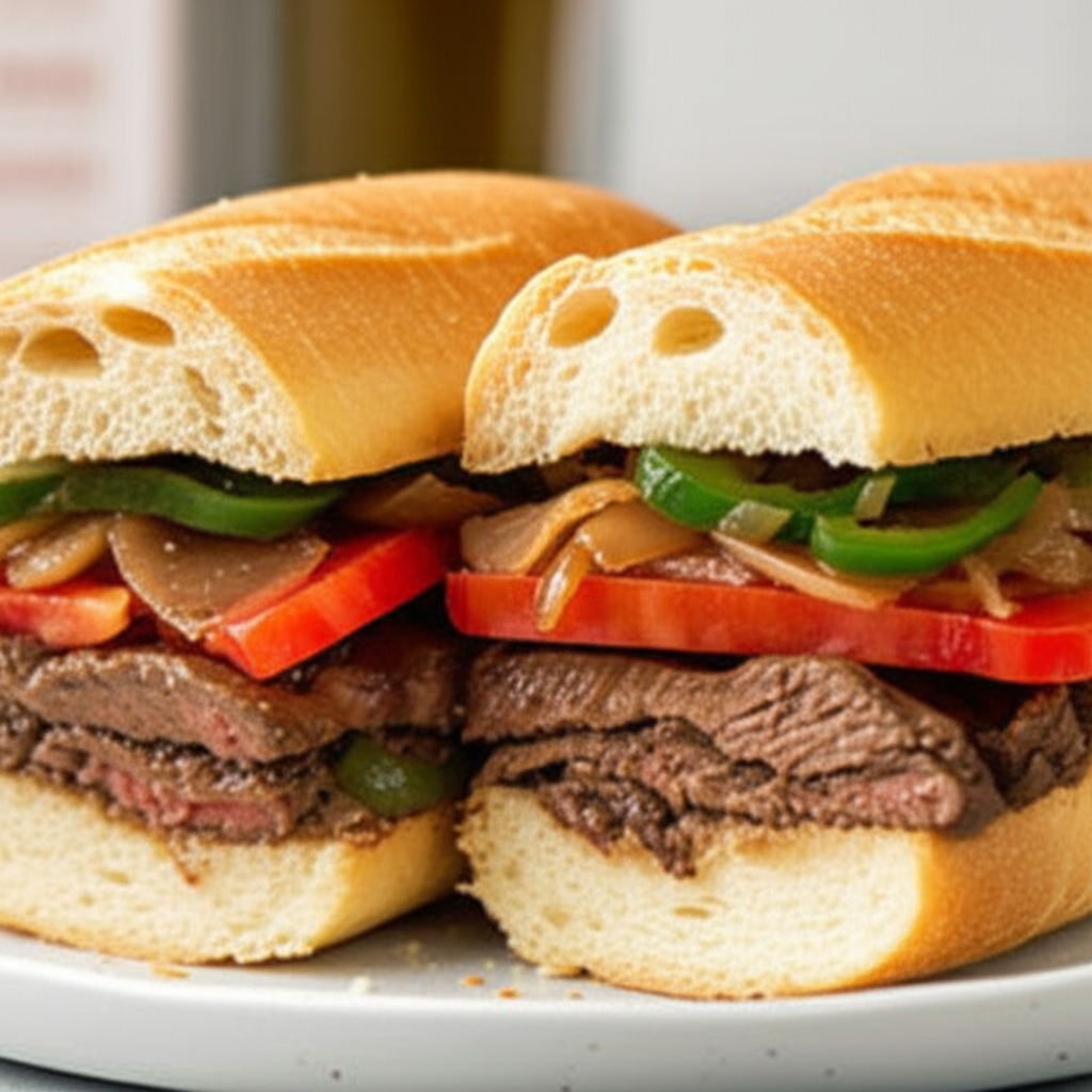 The Best Pepper Steak Sandwiches image