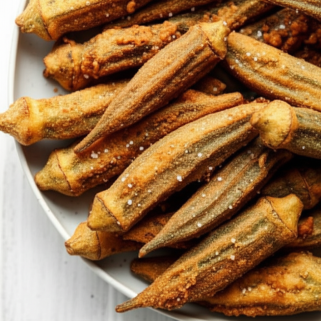 Beer Batter Fried Okra image