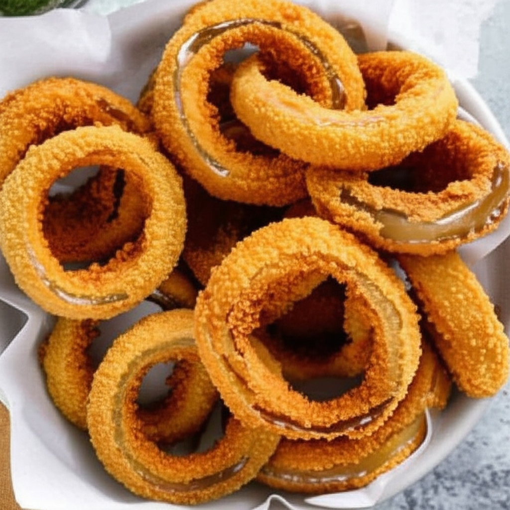 Beer Batter Onion Rings image