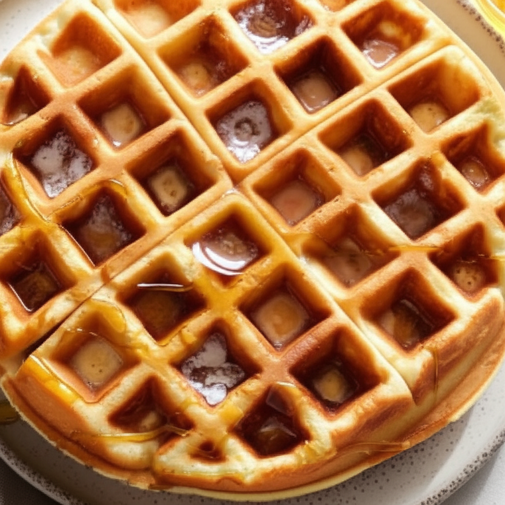 Beer Batter Waffles image