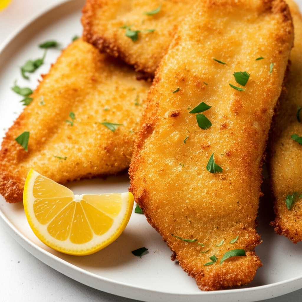 Beer Battered Bass image