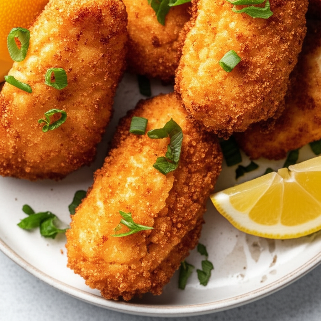 Beer Battered Lobster Medallions image