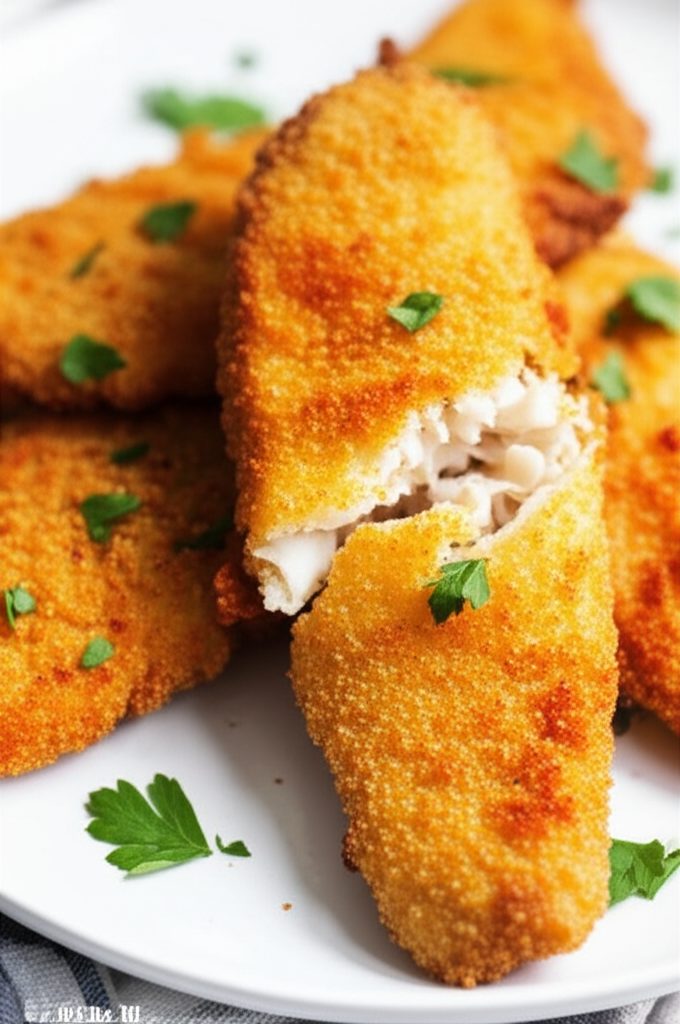 Beer Battered Oven Fried Fish image