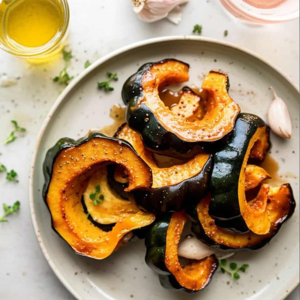 Beer Braised Acorn Squash image
