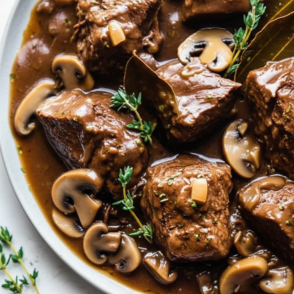 Beer Braised Beef From A Crock Pot image