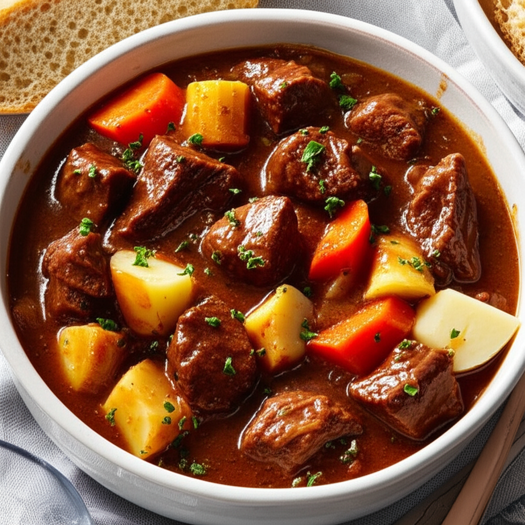 A Winter S Night Beef Stew By Audrey M image