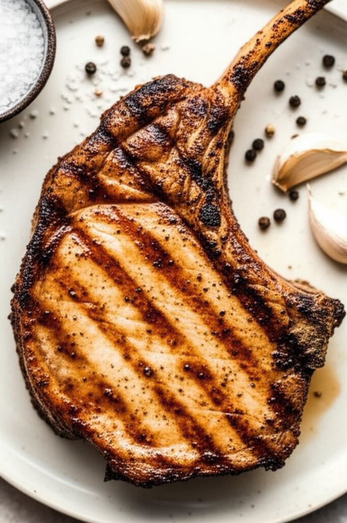 Beer Brined Pork Chops image