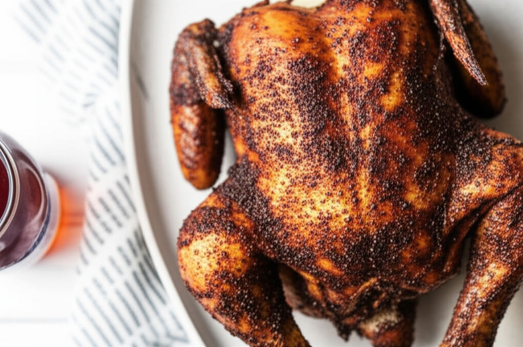 Beer Can Chicken W Dirty Bird Rub image