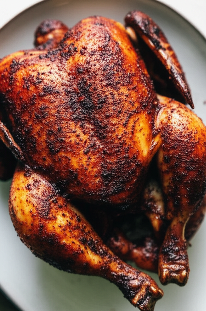 Beer Can Chicken With Memphis Rub image