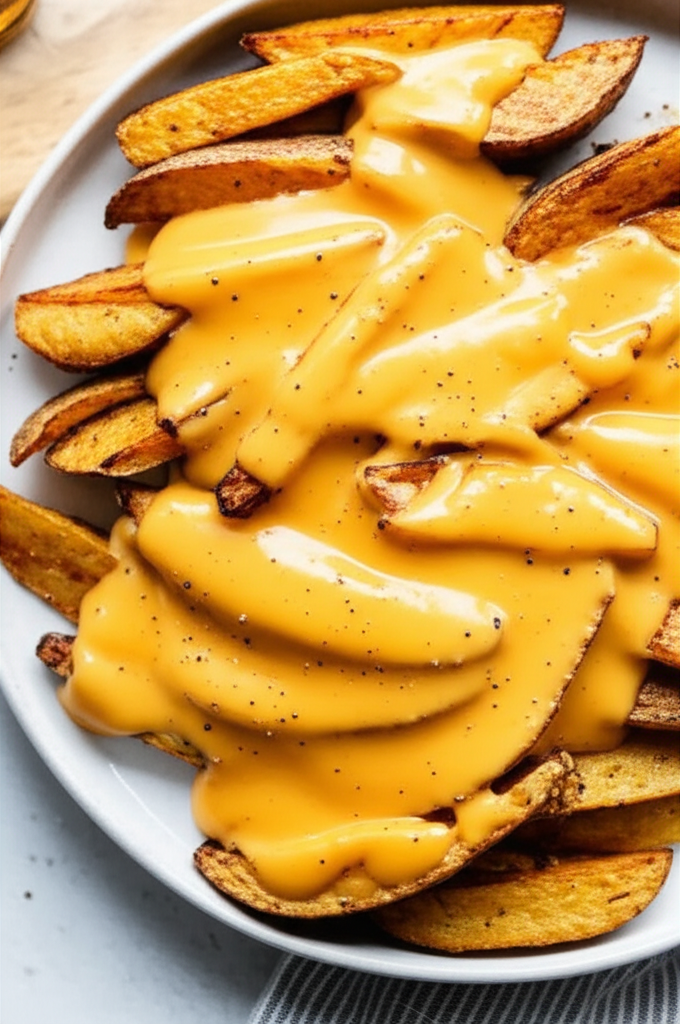 Beer Cheese Fried Potatoes image