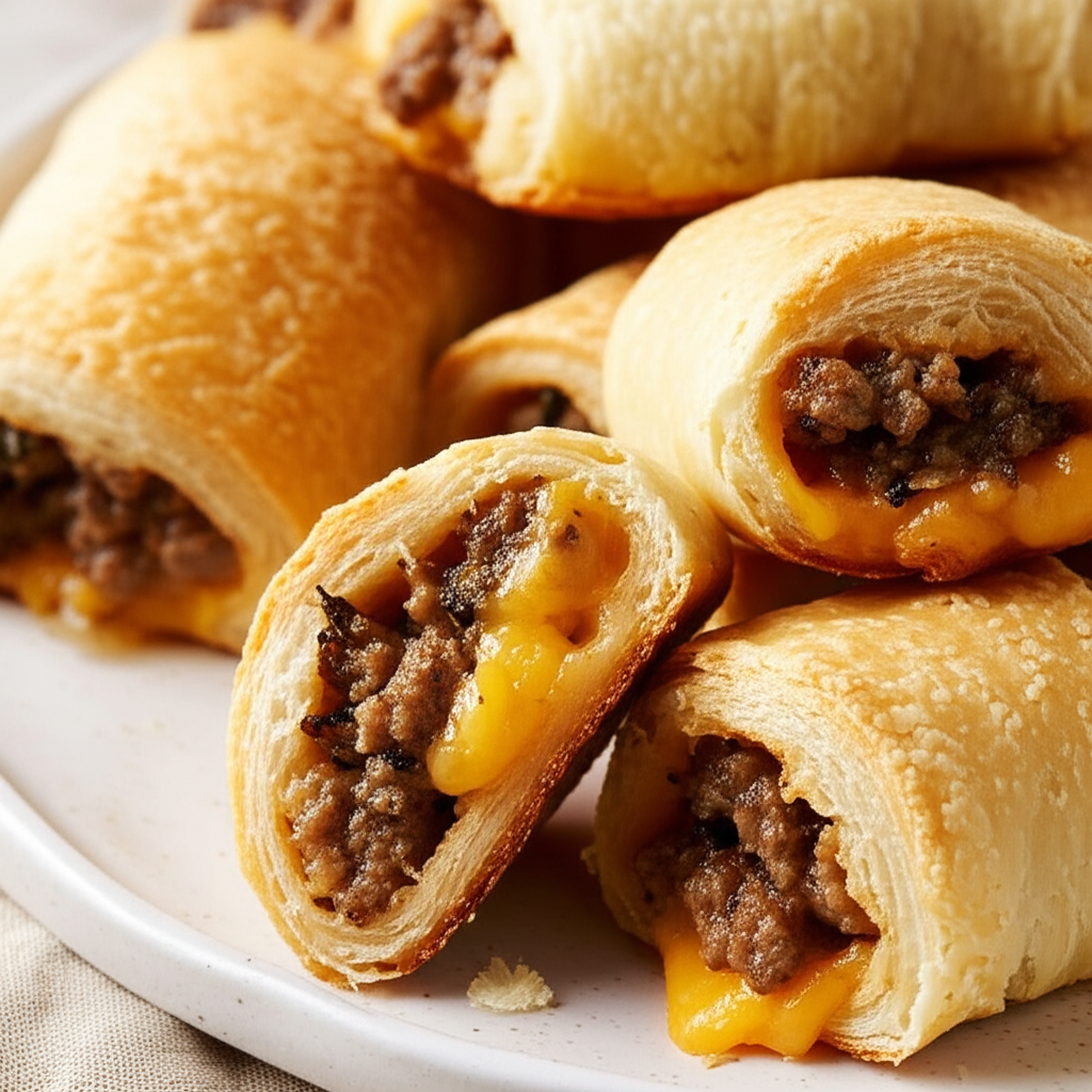 A Yummy Twist On Sausage Rolls image