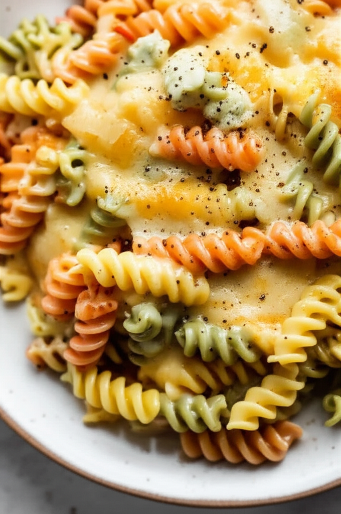 Three Cheese Rotini Bake image