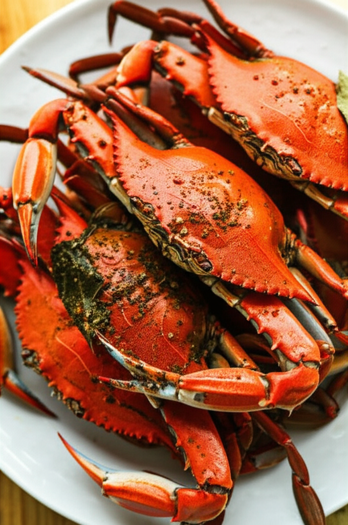 Beer Steamed Crabs image