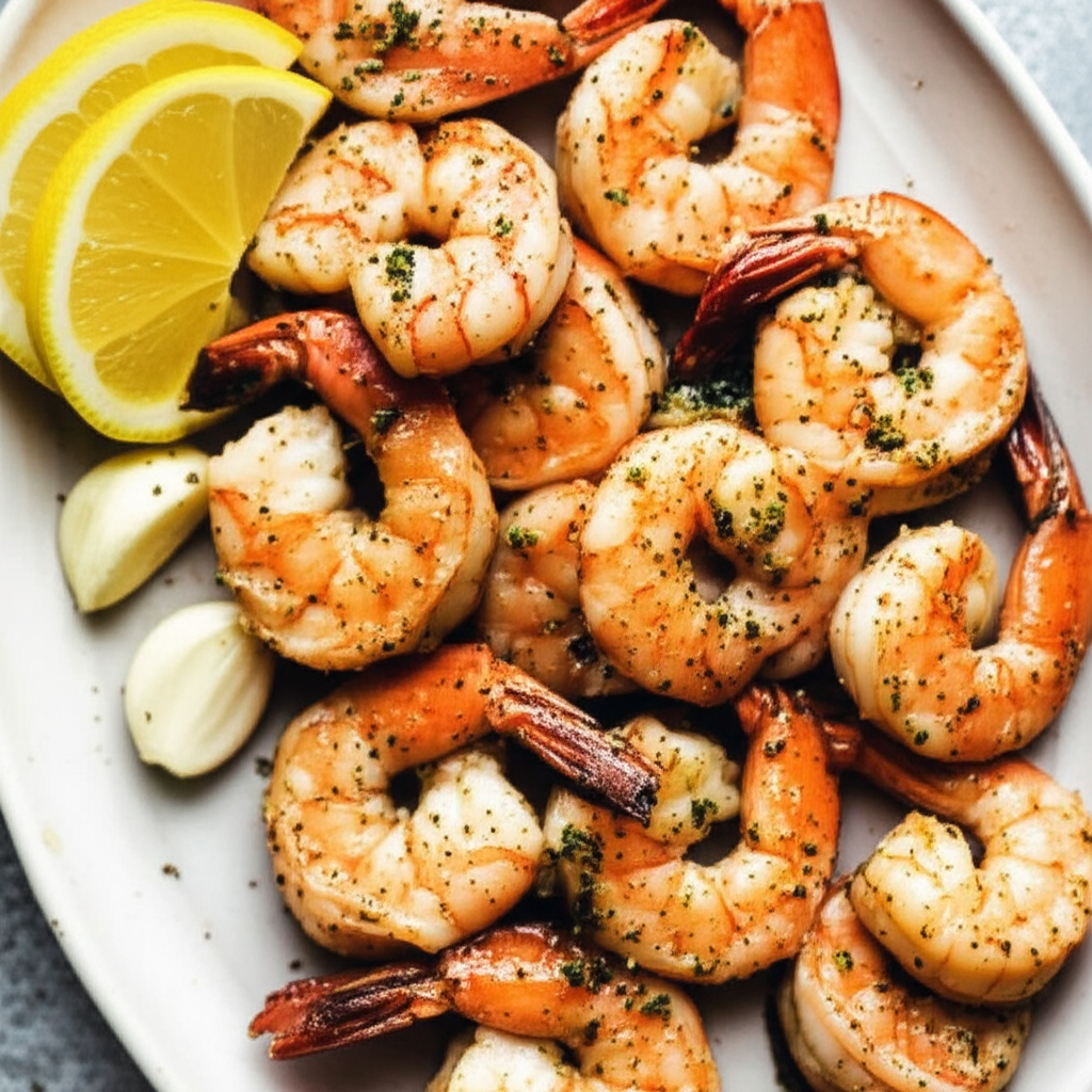 Beer Steamed Shrimp With Garlic Butter image