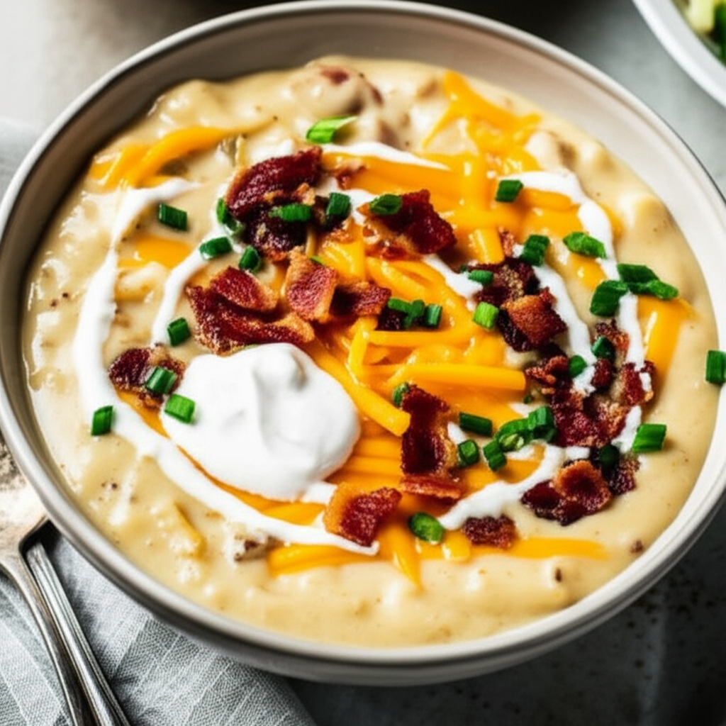 Beer Bacon Potato Soup Aka Man Soup image