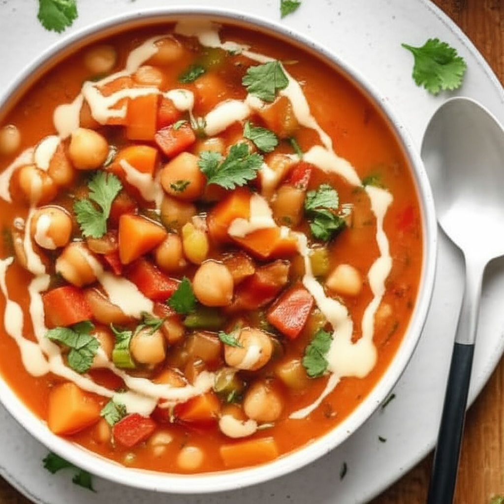 Featured: Cream Of Cauliflower Soup Vegan