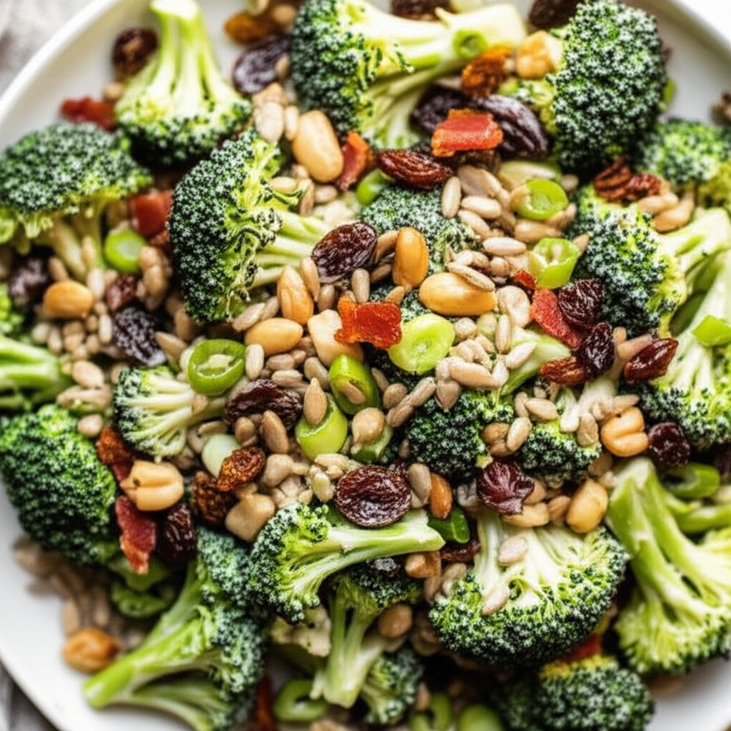 Beer Nut Broccoli Salad image
