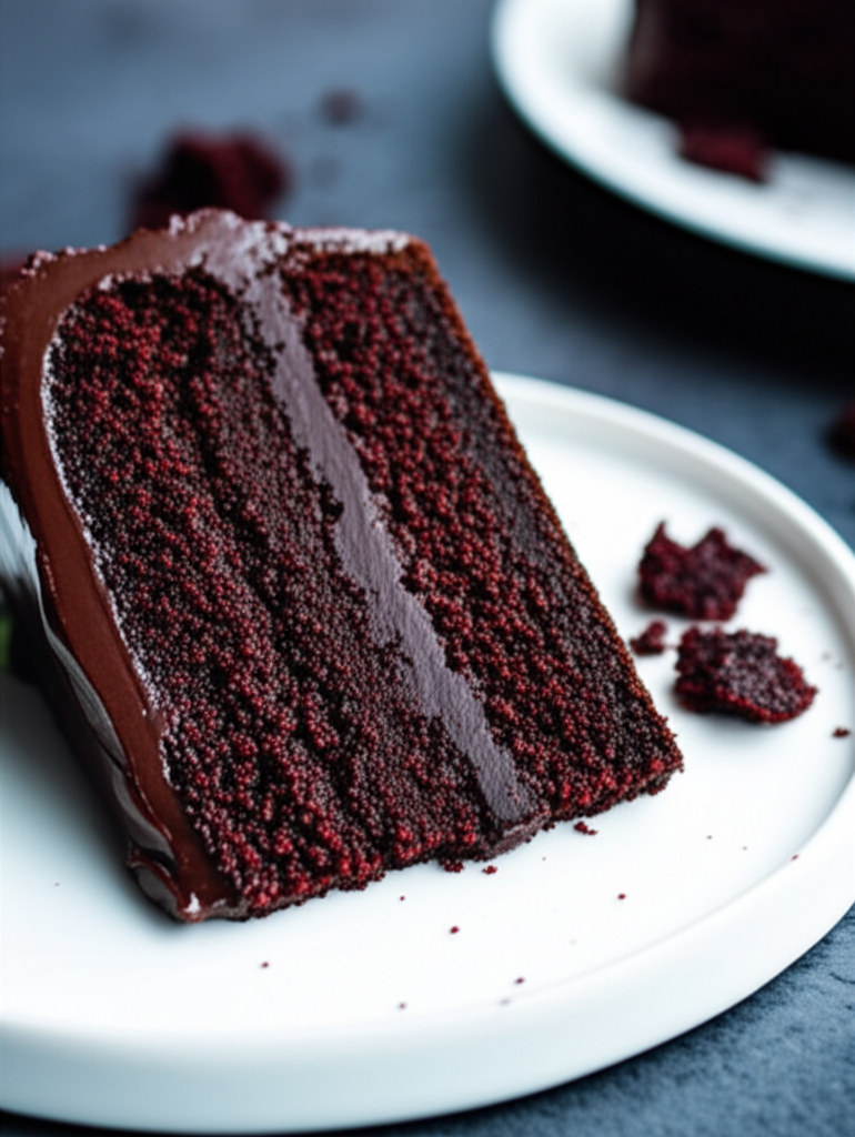 Beetroot Chocolate Fudge Cake From Cook Yourself Thin image