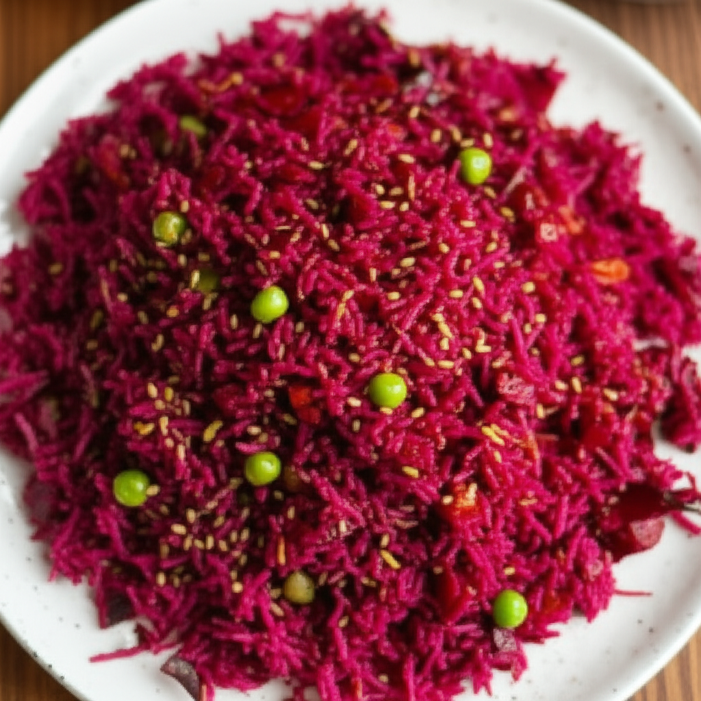 Beetroot Rice image