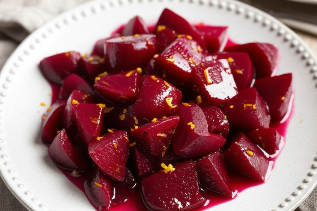 Beets In Orange Sauce image
