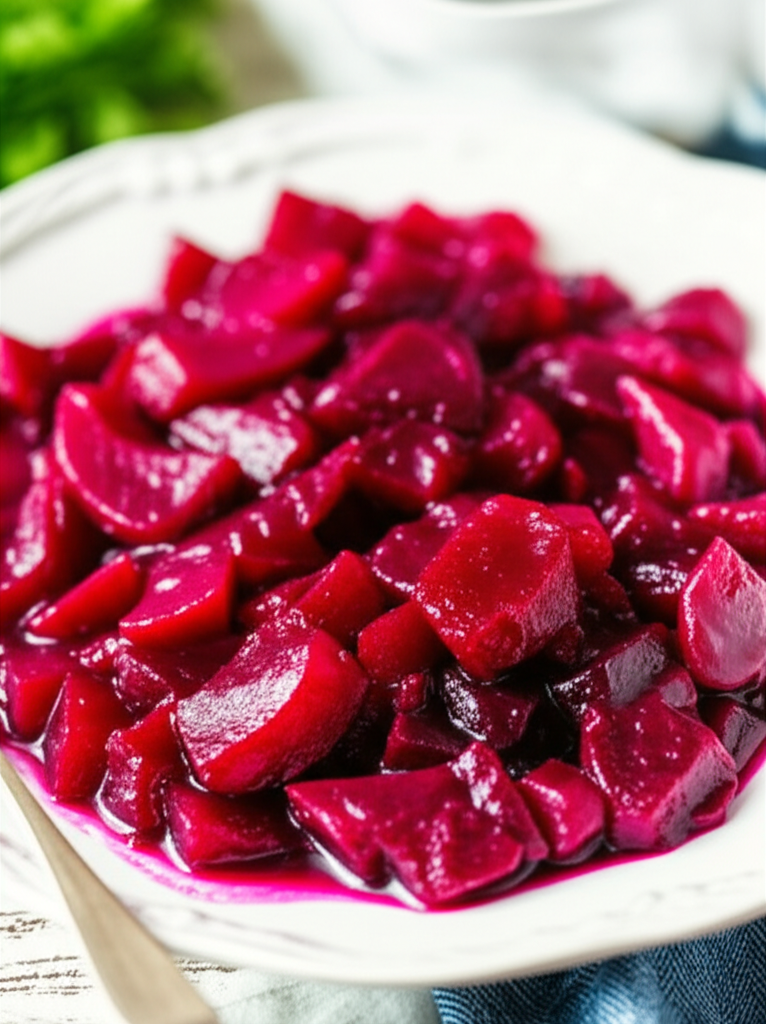 Beets In Vinegar Sauce image