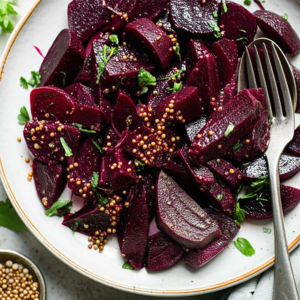 Beets With Mustard And Tarragon image