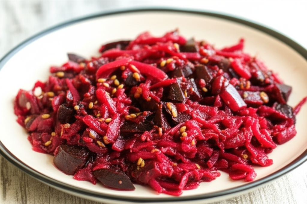 Beets With Onion Cumin image