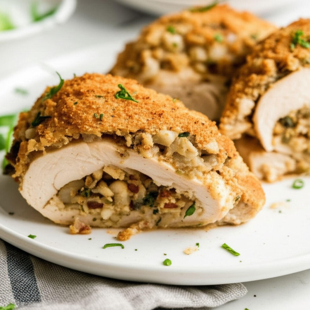 Beginners Stuffed Chicken Breasts image