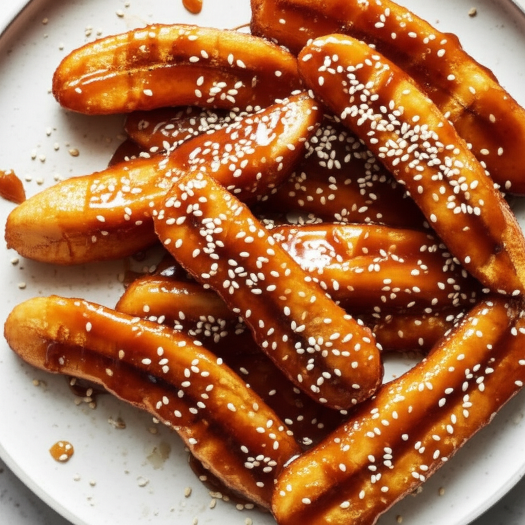 Beijing Banana Toffee Deep Fried Bananas image