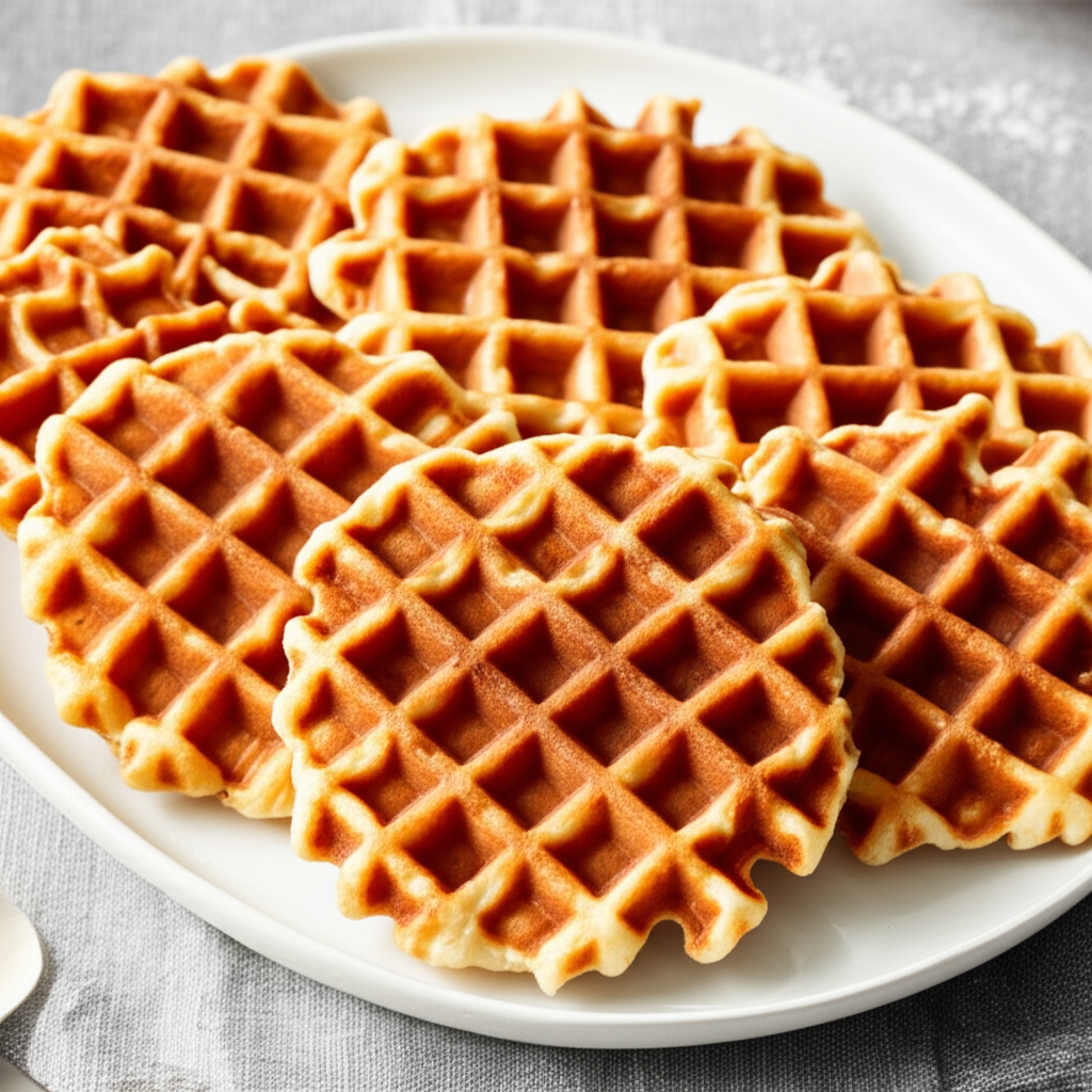 Belgian Waffle Cookies image
