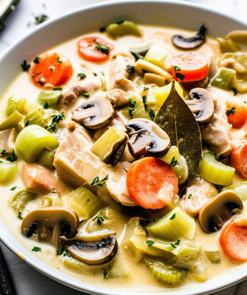 Belgium Chicken Waterzooi image
