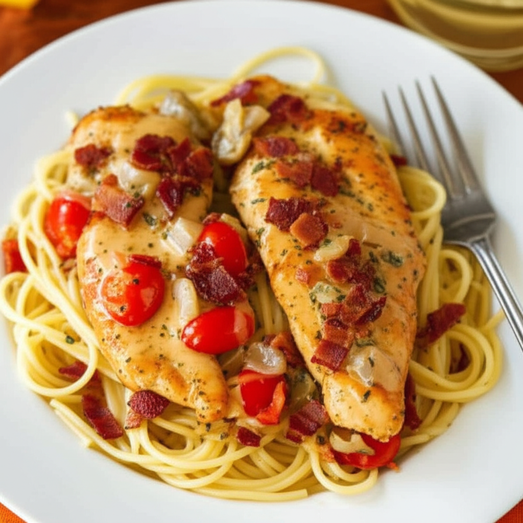 Belinda's Version Of Carino's Chicken Scaloppini image