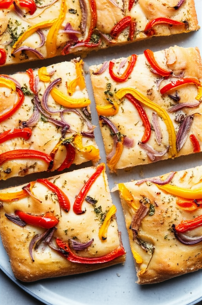 Bell Pepper Focaccia
