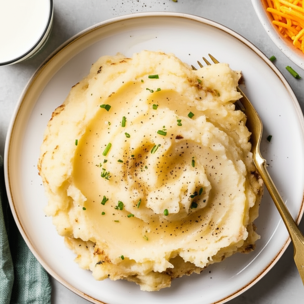 Ben S Garlic Cheddar Mashed Potatoes image