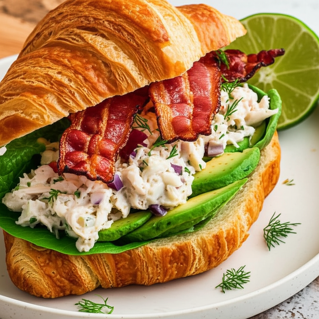 A B L C Avocado Bacon Lettuce Crab image