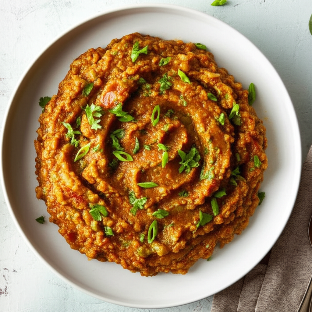 Bengan Bharta Indian Eggplant image