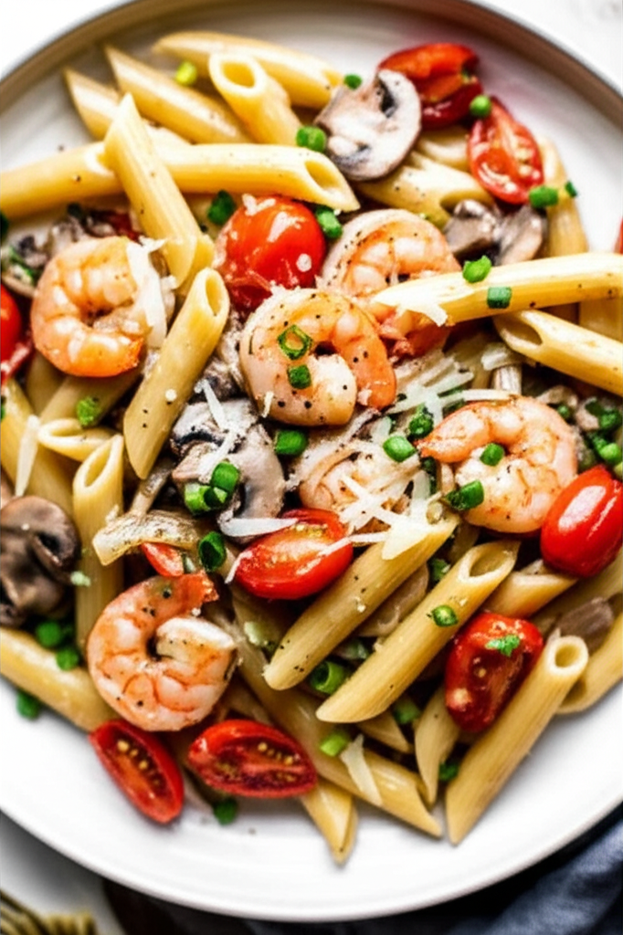 Bennigan S Ale House Shrimp And Pasta image