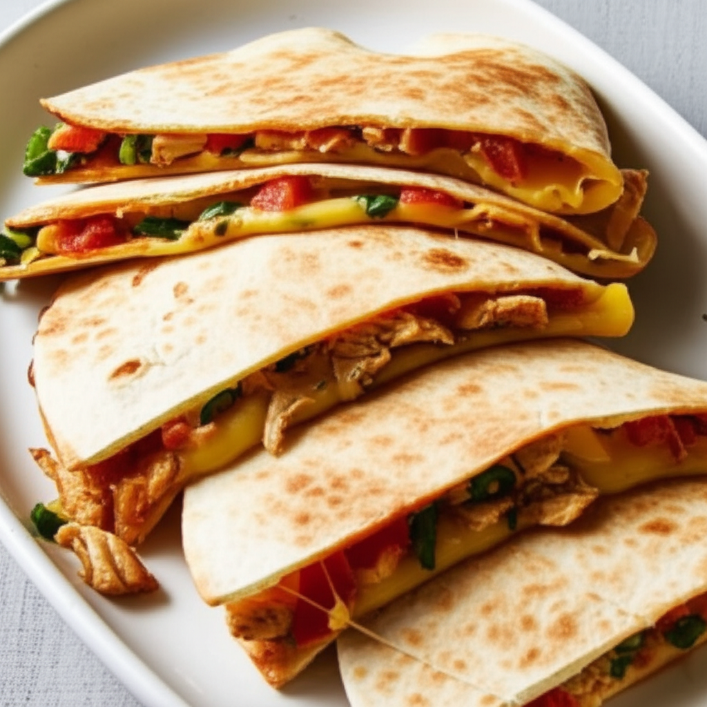 Bennigan S Chicken Quesadilla image