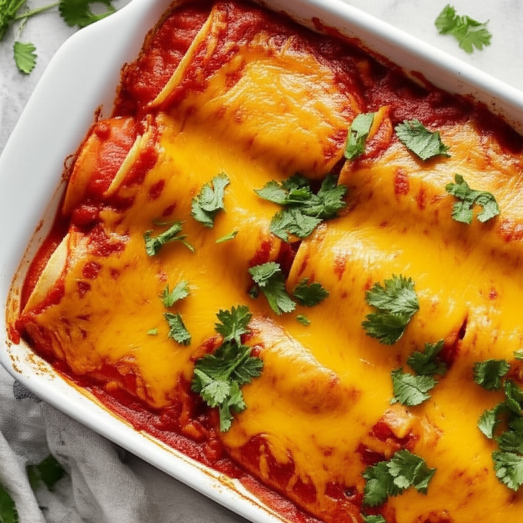 Berdie S Cheese Enchilada Casserole image